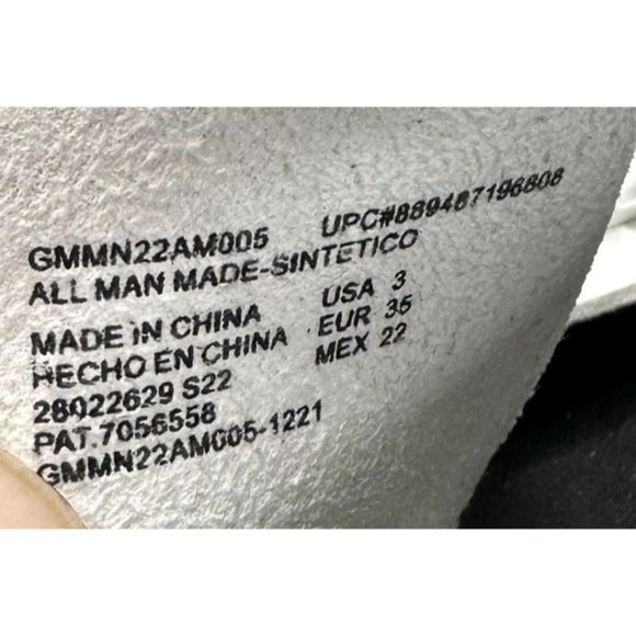 White‎ Sandals Madden NYC Size 3 NWOT - Picture 11 of 12